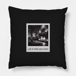 call it what you want aesthetic Pillow