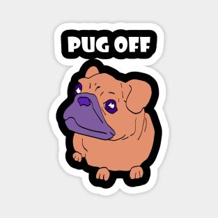 Pug off Magnet
