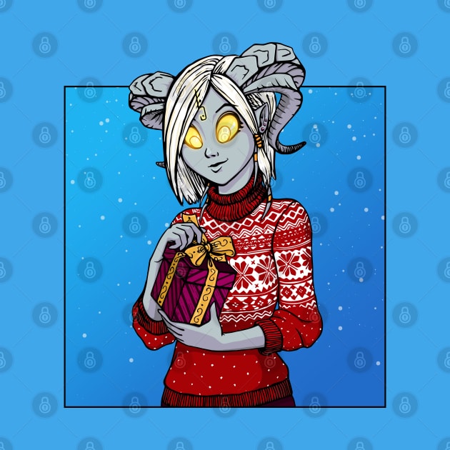 Draenei Christmas by Bazisa