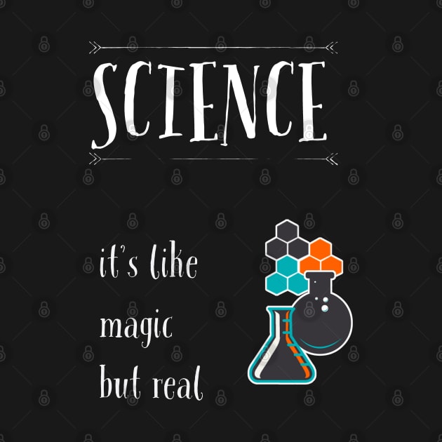 Science is magic black by Uwaki