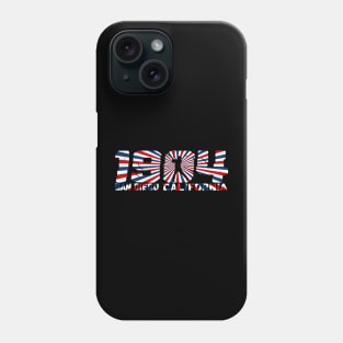 San Diego California-Retro Vintage Phone Case