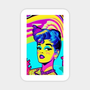 Pop Art Popculture Sexy Woman Magnet