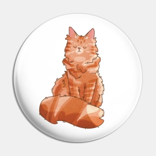 Red Maine Coon Furbaby Gifts for Cat Lovers Pin