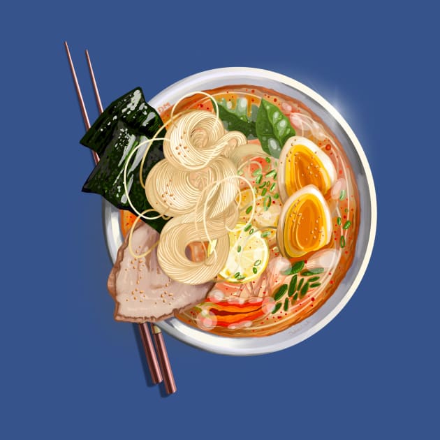 Ramen by deb draws