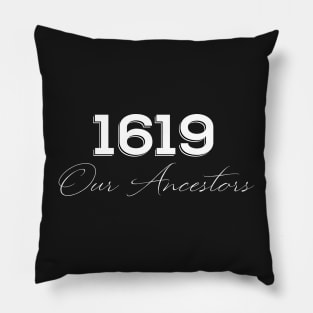SPIKE LEE 1619 our ancestors Pillow