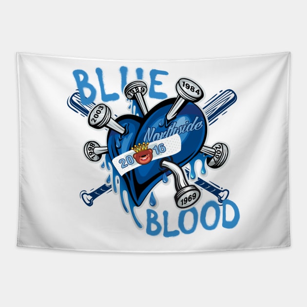 Blue Blood Tapestry by spicoli13