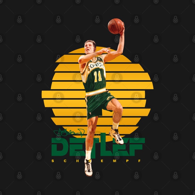 Detlef Schrempf by Juantamad