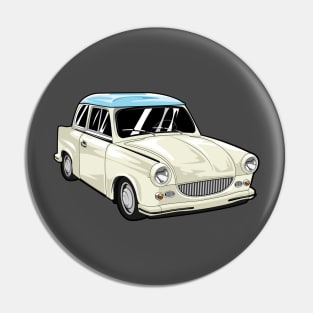 Retro vintage car Pin