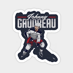 Johnny Gaudreau Columbus Retro Magnet