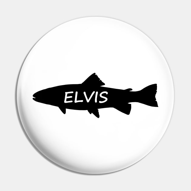 Elvis Fish Pin by gulden