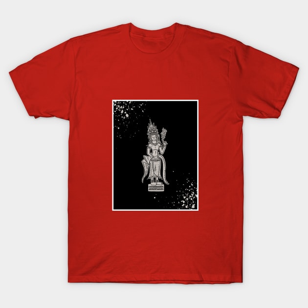 Apsara carving t-shirt