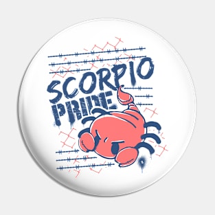 Scorpio Pride!-Red Pin