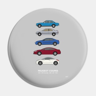 Peugeot Coupe classic car collection Pin