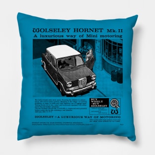 WOLSELEY HORNET - advert Pillow