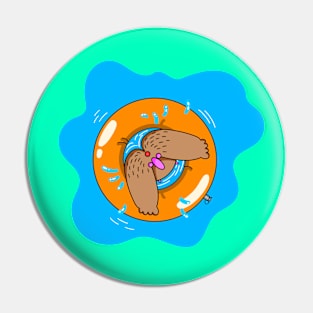 Orange Ring Pin