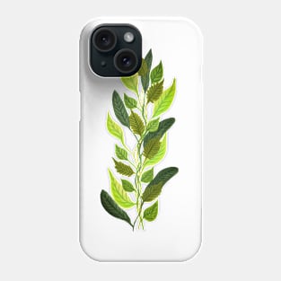 Tangled Leaf vines Phone Case