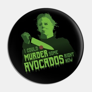 MICHAEL MYERS: HANGRY FOR AVOCADOS // Halloween Pin