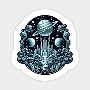 Fantastic Worlds Of Outer Space 408 Magnet