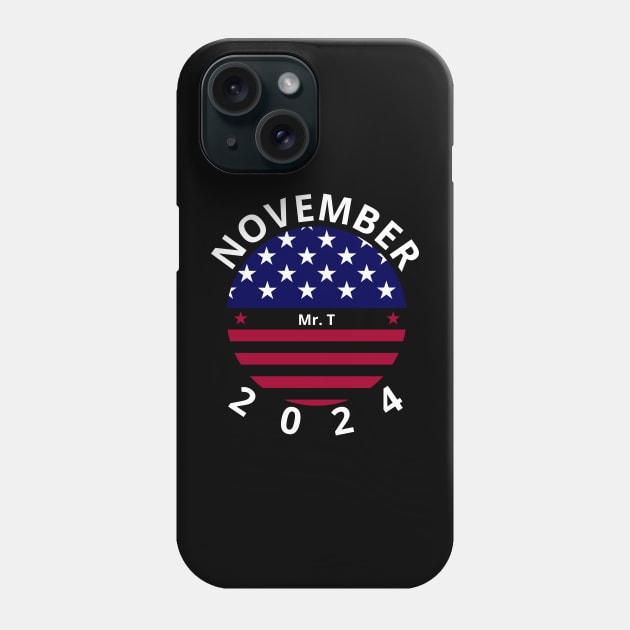 Mr. T- Trump November 2024 Phone Case by Art KiAnTi