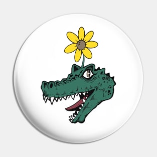 Crocodile head Pin