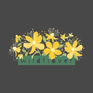 Wildflowers. St. John's wort T-Shirt