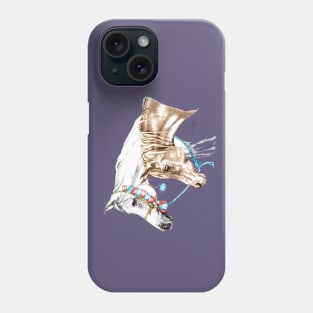 Morafic* and Moniet El Nefous. Arabian horses. Phone Case