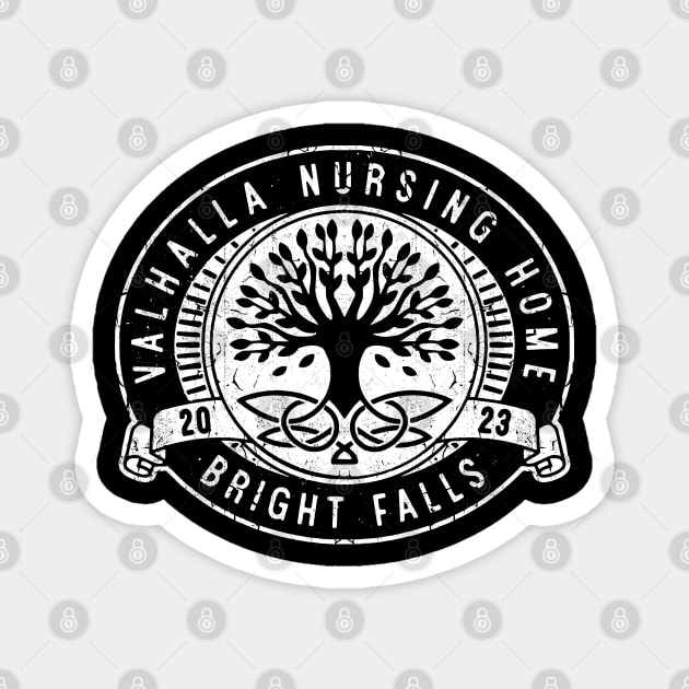 Bright Falls Nursing Home Crest Magnet by Lagelantee