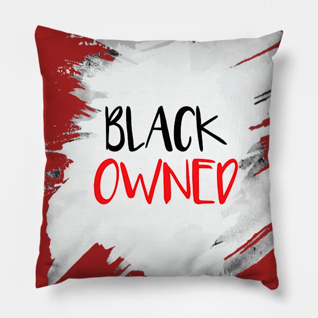 black owned companies Pillow by ebiach