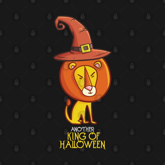 Lion Halloween King by Jocularity Art