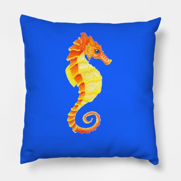 The Seahorse Pillow by CandySalt