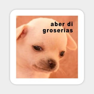 Aber di groserías Magnet