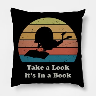 Take a Look, it_s In a Book Pillow