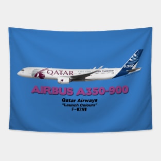 Airbus A350-900 - Qatar Airways "Launch Colours" Tapestry