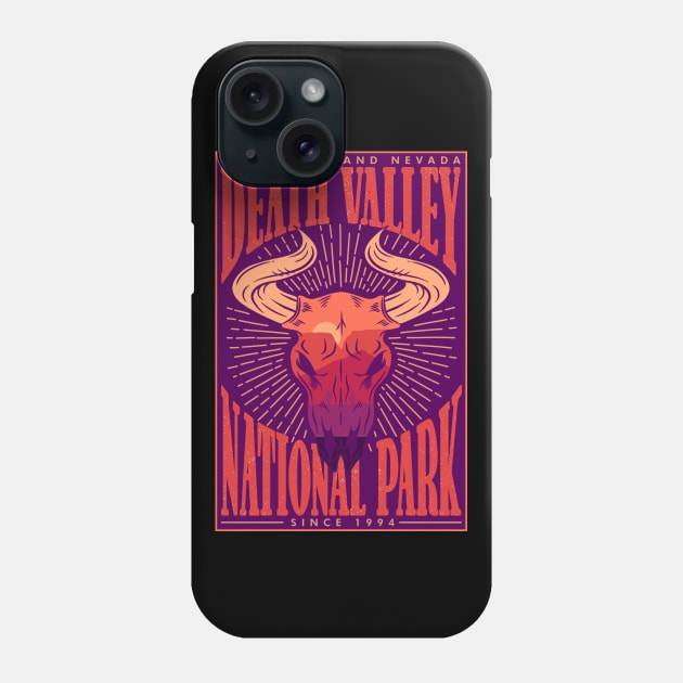 Death Valley National Park Phone Case by Sachpica