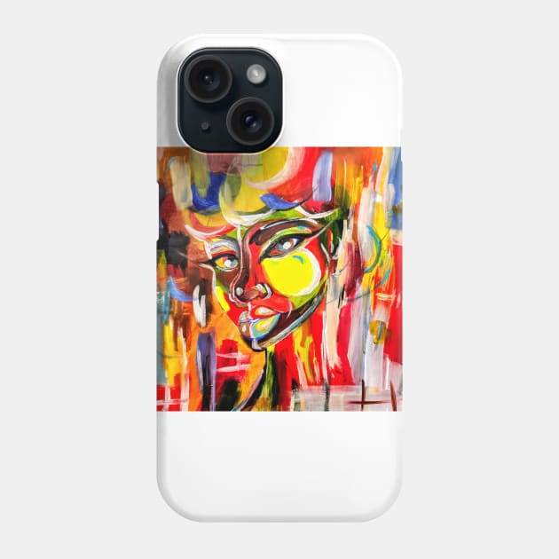 Bright Woman Phone Case by SoukainaDreams