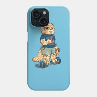 cat on Hoverbot Phone Case
