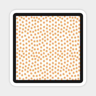 Cute Candy Corn Pattern Magnet