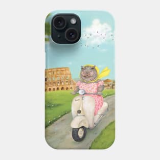 Delores in Rome Phone Case