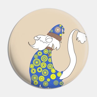 Wizard Dinosaur Pin