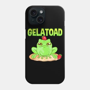 Gelatoad | Funny Food Lover Gifts | Jelly Amphibious Frog Phone Case