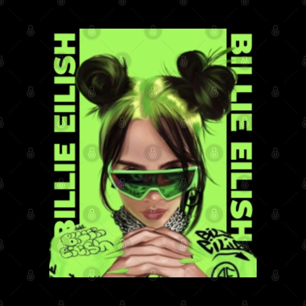 Billie Eilish Bad Guy V2 Billie Eilish Tapestry Teepublic 5161