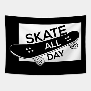 Skate  all day Tapestry