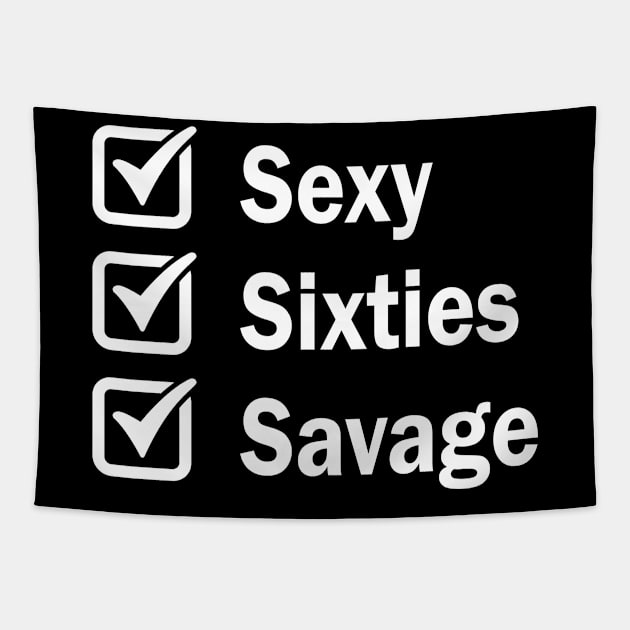 Sexy Sixties Savage Tapestry by snnt