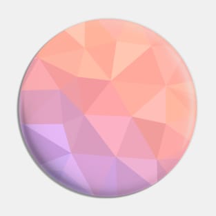 Peach Violet Abstract Geometric Vector Pattern Pin