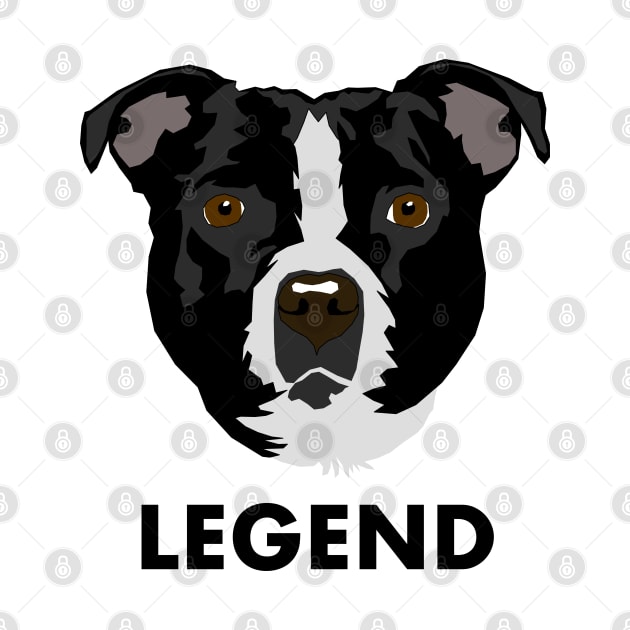 Staffy - Legend by Randomart