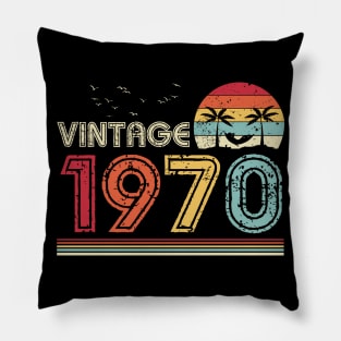 Vintage 1970 Limited Edition 51st Birthday Gift 51 Years Old Pillow