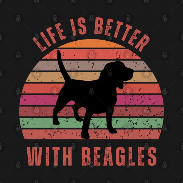 Life Is Better With Beagles by chimmychupink