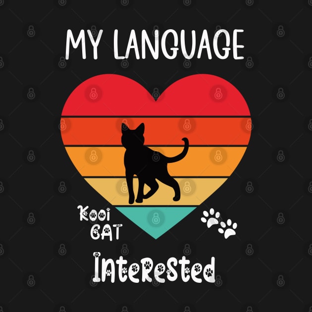 My Language Interested Cat by kooicat