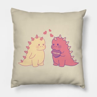 Dino Love Pillow