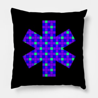 Asterisk artistic design Pillow